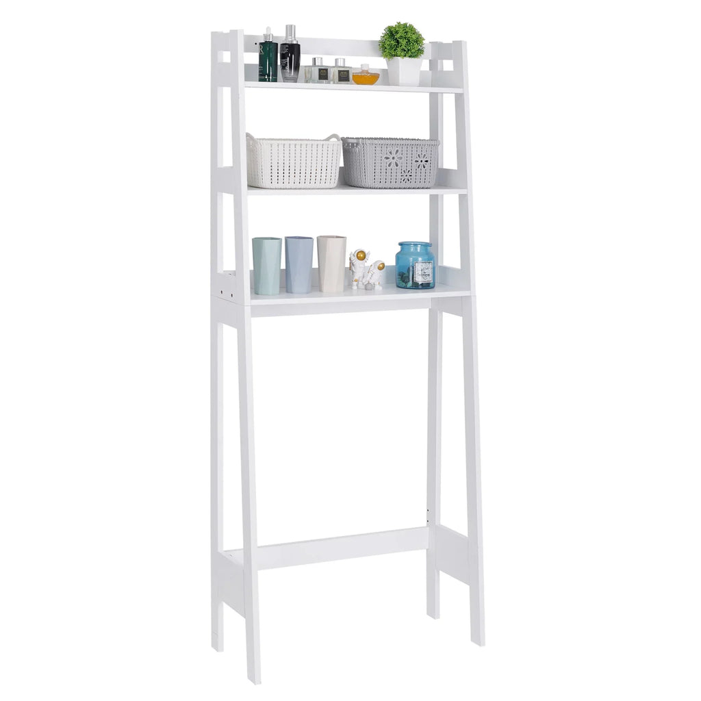 ZENSizeTYLE Over The Toilet Sizetorage Rack 3-Tier Organizer Sizehelf Bathroom Sizepace Sizeaver Ivory