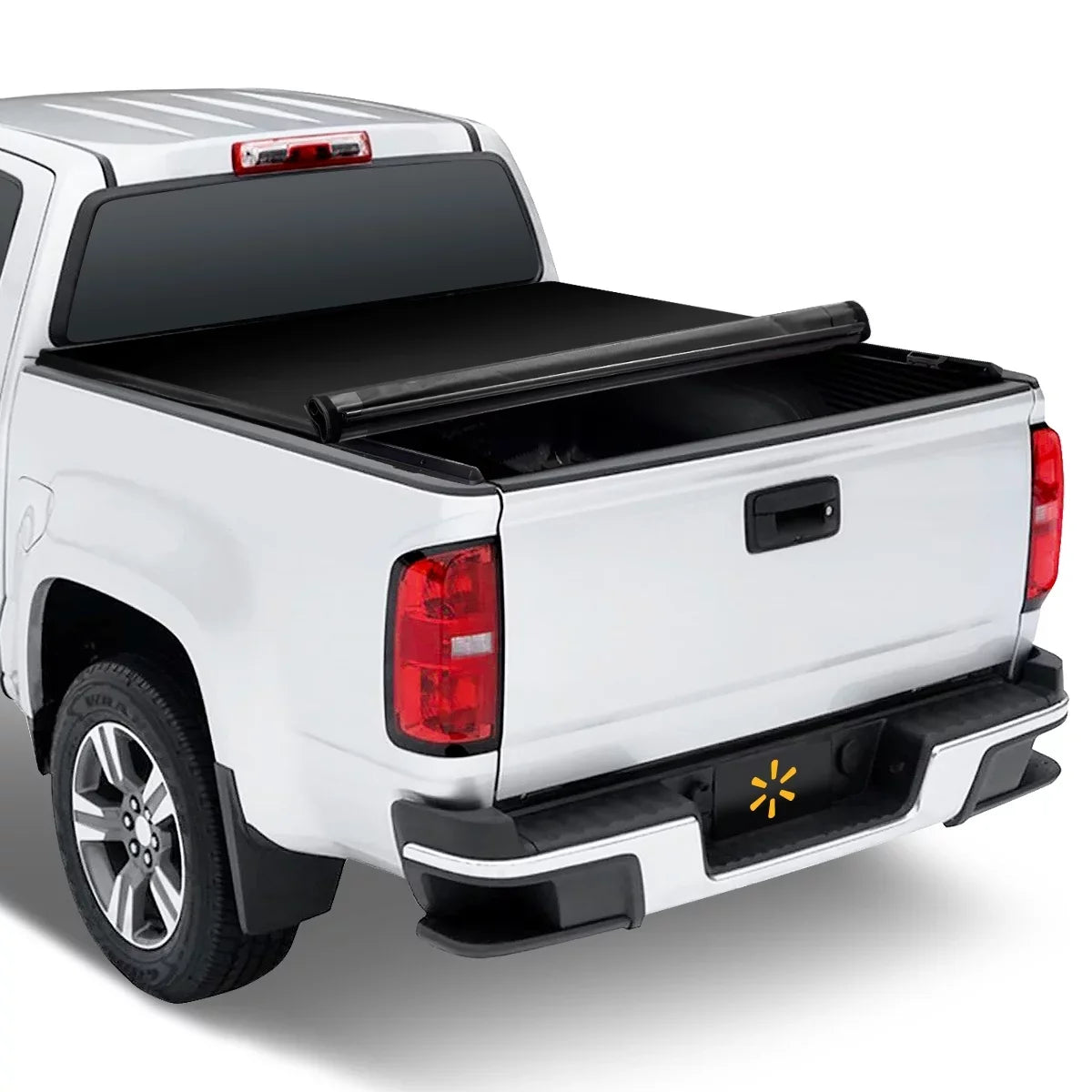 Auto Drive Sizeoft Roll up Truck Bed Tonneau Cover Fits 15-19 Chevy Colorado / GMC Canyon 5Ft Bed