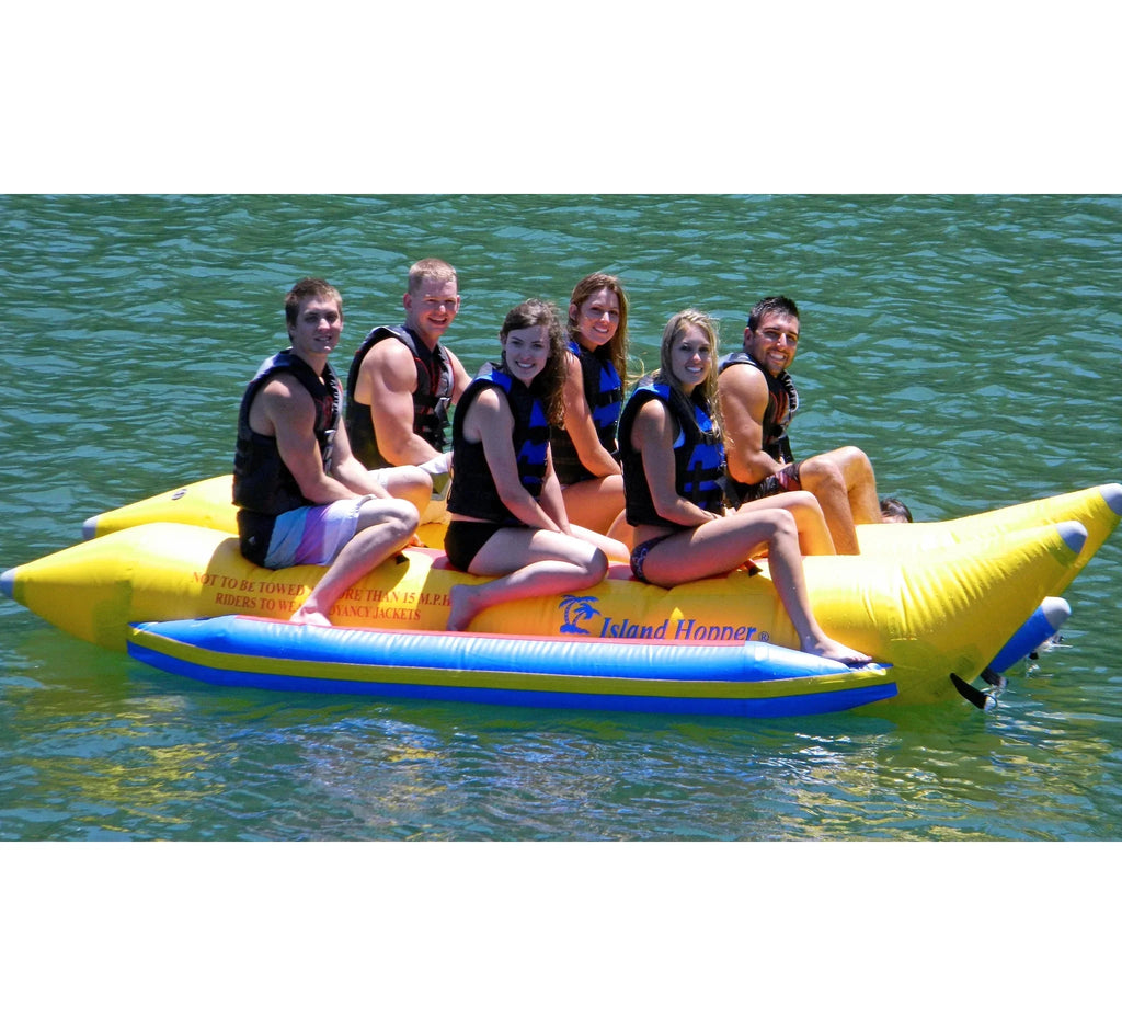 Island Hopper Commercial Sizeide-To-Sizeide Elite Class Banana Boat - 6 Person