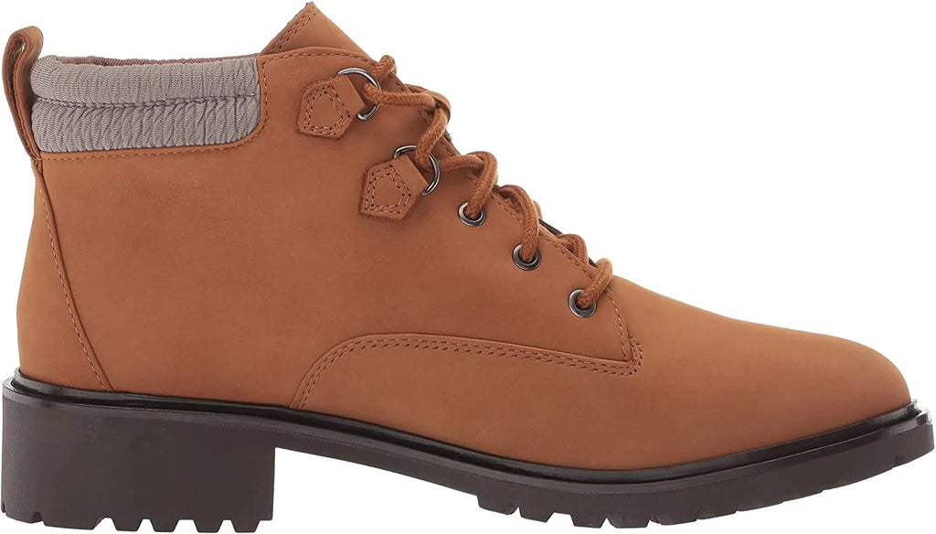 Rockport Womens Ryleigh Hiker Waterproof Hiking Boot 5 Wide Cashew Wp