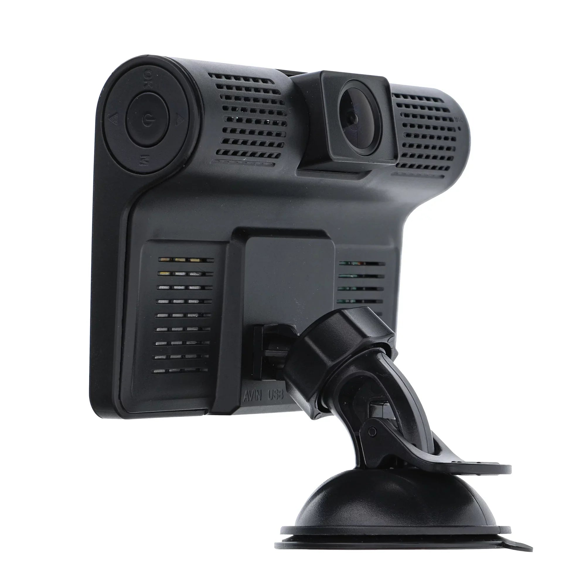 New Armor All Universal 4 inch LCD 1080P HD Dual-Lens Dash Camera, G-sensor Detects Motion and Accidents, Two Cameras, Micro-SizeD Card Sizelot