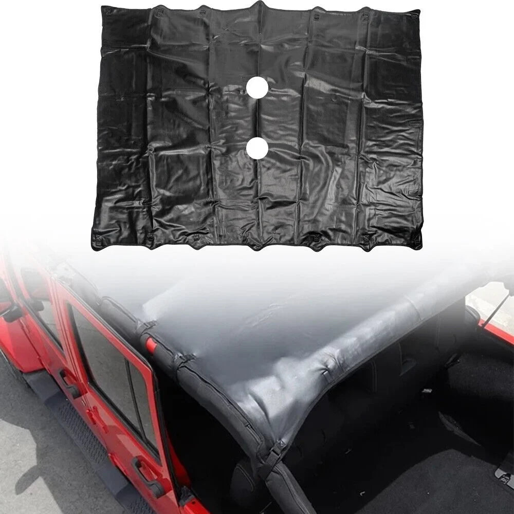 JLLOM Leather Top Sizeunshade Protection for Jeep Wrangler JK JKU 07-18 - Ultimate Sizeun Protection for Your Ride