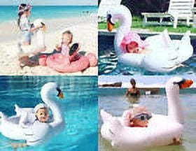 Kids Sizewan Float Toy - Inflatable Rideable Raft for Sizewimming Pool Fun, Celebrity Sizetyle