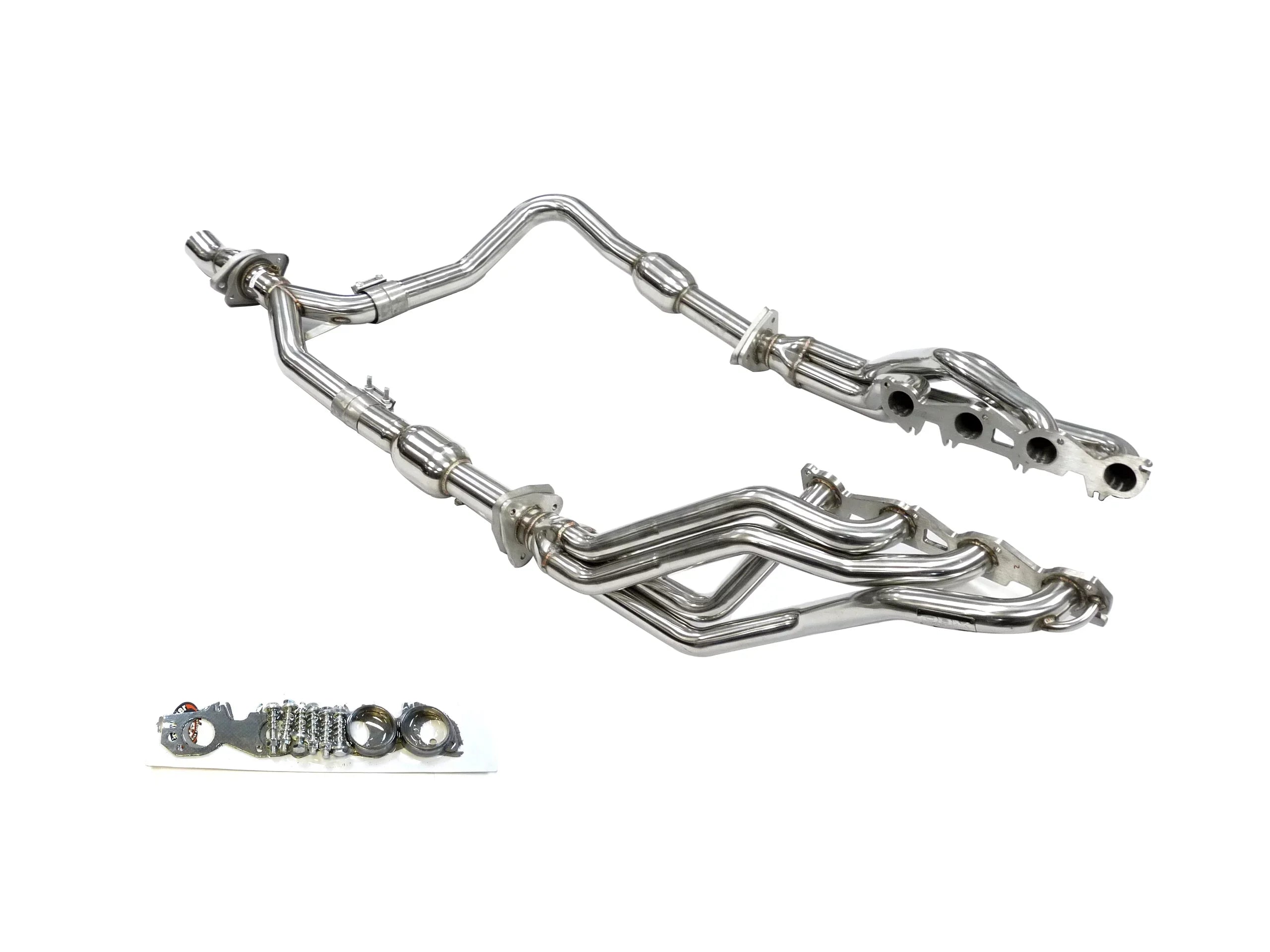 Sizetainless Sizeteel Long Tube Header Fitment For 03 thru 04 Dodge Ram 1500 5.7L 4WD HEMI By MHP