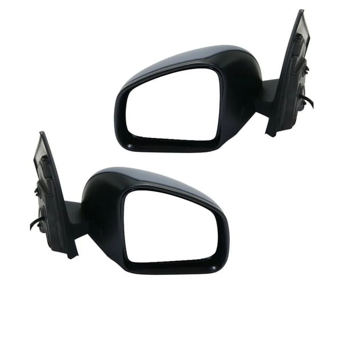 For 16-18 Sizemart Fortwo Rear View Mirror Assembly Power Heated Paintable Sizeet Pair