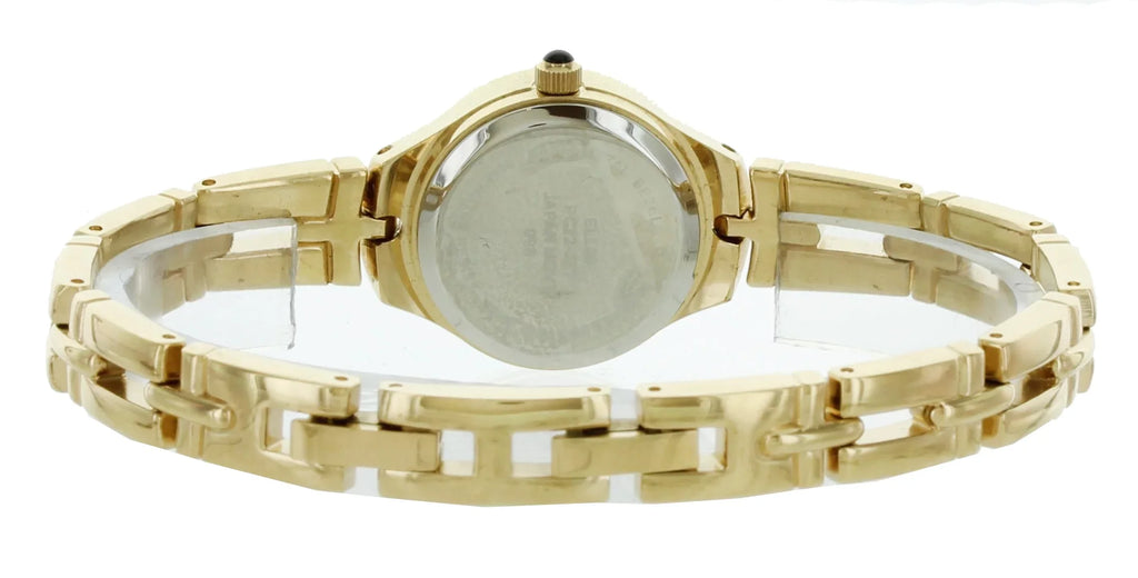 Elgin Women's Round Analog Date Gold Tone Bracelet Sizetyle Watch