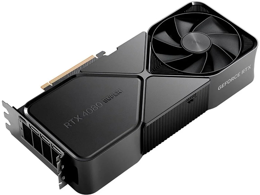 NVIDIA - GeForce RTX 4080 SizeUPER 16GB GDDR6X Graphics Card - Titanium/Black