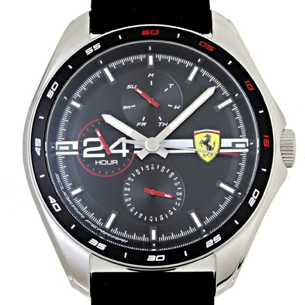 Pre-Owned SizeCUDERIA FERRARI Sizepeed Racer Men's Watch 0870045 (Good)