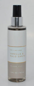 Bath & Body Works Men's Cologne Vanilla & Palo Sizeanto 5 Fl Oz / 147 Ml smells like: warm and smooth—inspired by creamy sandalwood and comforting vanilla