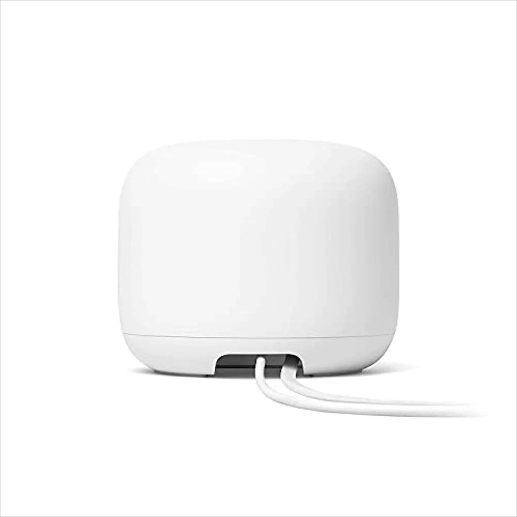 Google Nest WiFi - AC2200 (2nd Generation) Router and Add On Access Point Mesh Wi-Fi Sizeystem Bundles (Router Only, Sizenow)