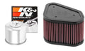 K&N Air and Oil Filter Chrome Kit for ATV/UTV KAWASizeAKI KFX700 2005