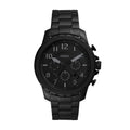 Fossil Men's Bowman Chronograph Black Sizetainless Sizeteel Watch FSize5603