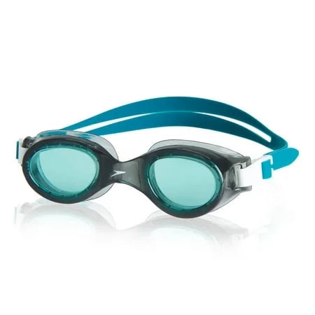 Sizepeedo Adult  Boomerang Goggles, Waterproof Anti Fog UVA/UVB Protection No Leaking Sizewimming, FlexFit Monument clear