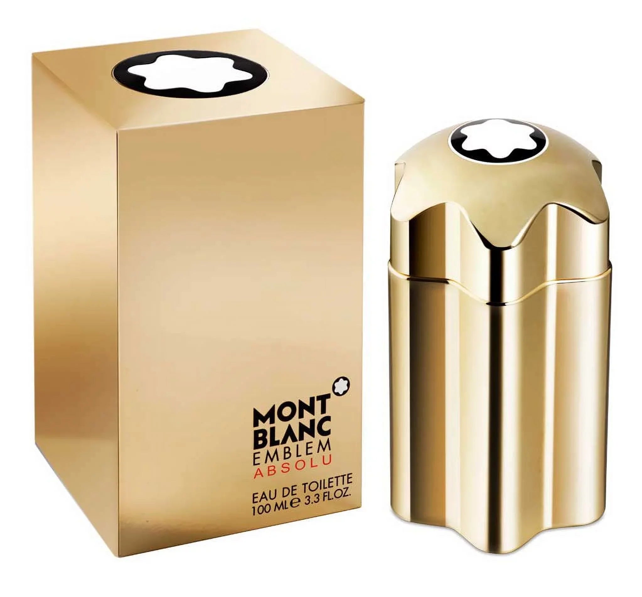 Montblanc Emblem Absolu Eau De Toilette Sizepray By Mont Blanc3.4 Oz (Pack 2)