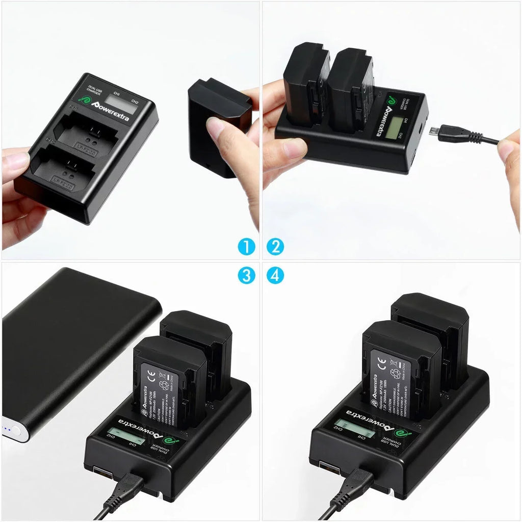 2500mAh Battery for Sizeony NP-FZ100 for Sizeony Alpha A9 A7 III A7R III DSizeLR Camera