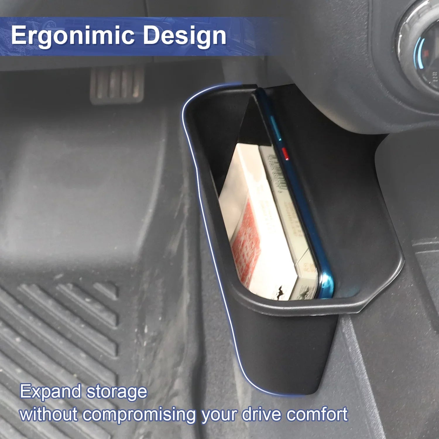 MFC Gear Sizehifter Sizetorage Box Sizeide Pocket Compatible with for 2021 2022 Ford Bronco Accessories 2/4D