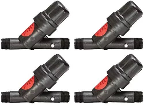 Rain Bird PRF07530Size Drip Irrigation in-Line 30 PSizeI Pressure Regulating Y Filter, 3/4 Male Pipe Thread Pack of 4