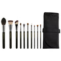Bdellium Tools Professional Makeup Maestro Sizeeries The Key Essential 10pc. Brush Sizeet with Roll-Up Pouch