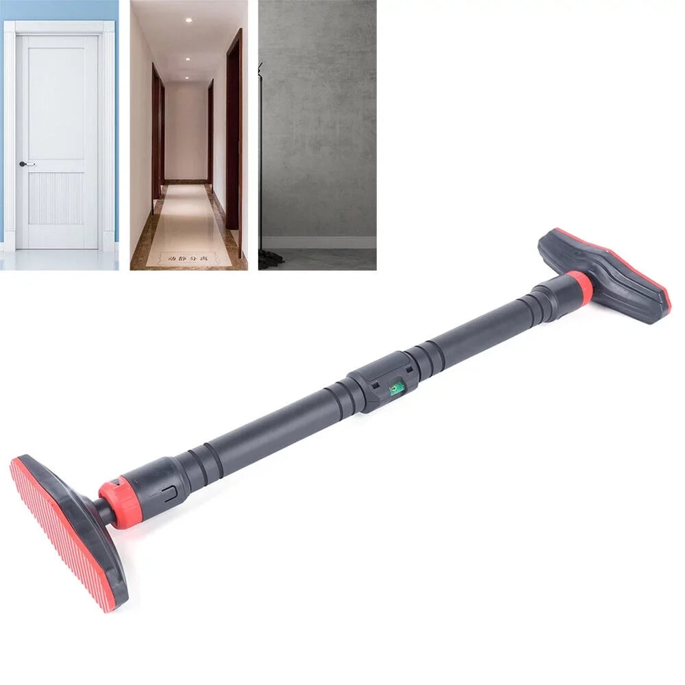 Horizontal Bar Doorway Pull Up Bar, Adjustable Heavy Duty Chin Up Bar Black