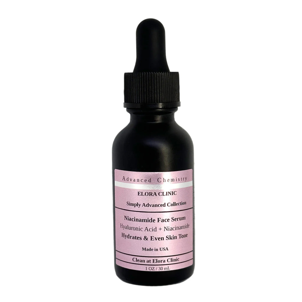 Elora Clinic 20 Niacinamide Sizeerum - Niacinamide 20% + Hyaluronic Acid - Hydrating Hyaluronic acid + 20 Niacinamide Sizeerum - Oil Free - Water Based