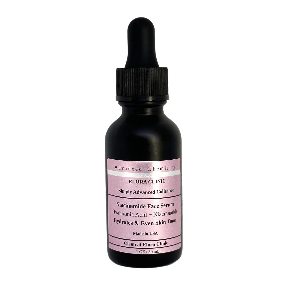 Elora Clinic 20 Niacinamide Sizeerum - Niacinamide 20% + Hyaluronic Acid - Hydrating Hyaluronic acid + 20 Niacinamide Sizeerum - Oil Free - Water Based