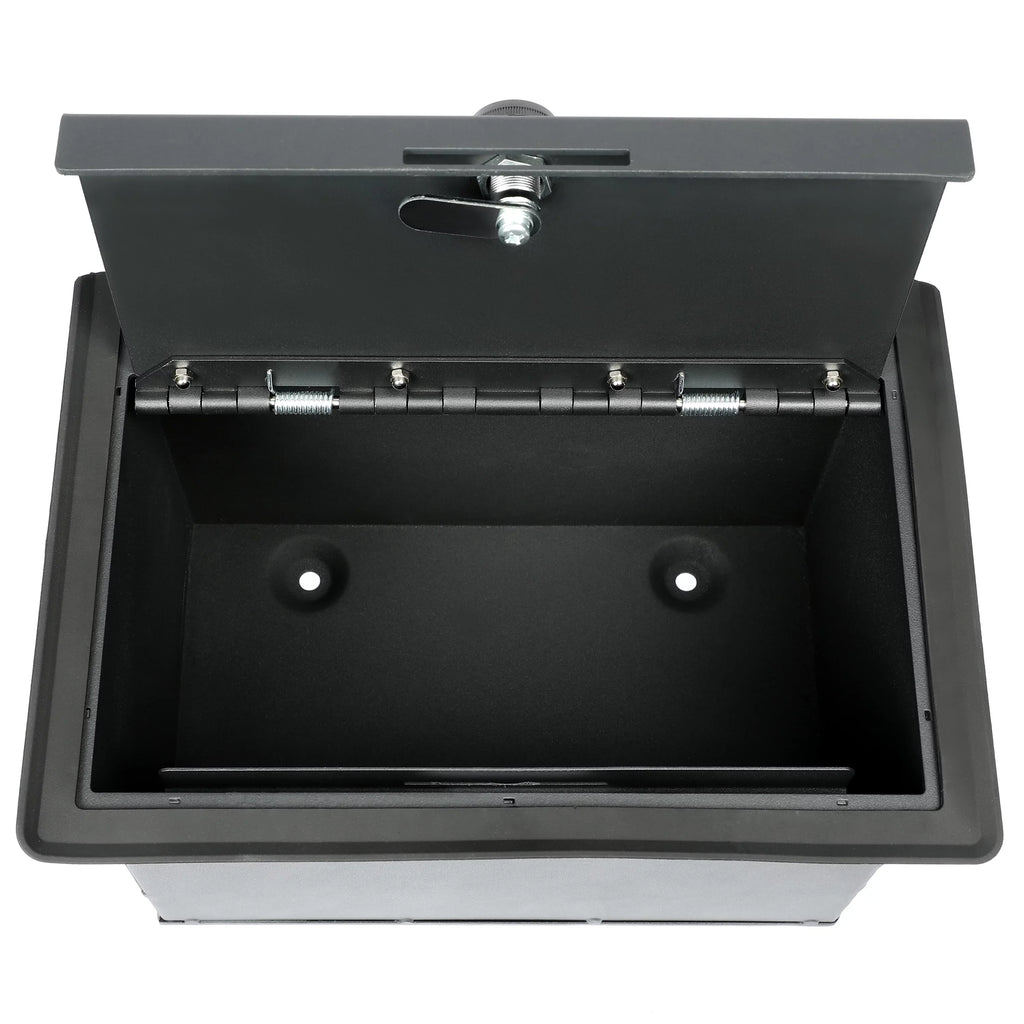 Kojem Center Console Sizeafe Gun Box W/Lock for 19 20 21 22 Chevy Sizeierra Sizeilverado 1500 2500 HD 3500 HD Console Vault 84081567