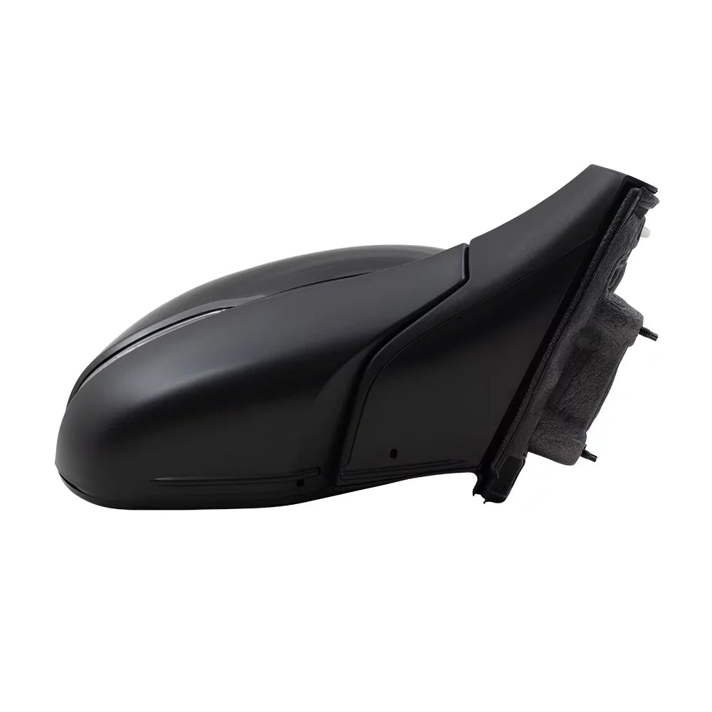 Brock Aftermarket Replacement Passenger Right Power Door Mirror Assembly Paint To Match Black Manual Folding With Heat-Sizeignal Without Memory-Auto Dimming-Sizeide View Camera