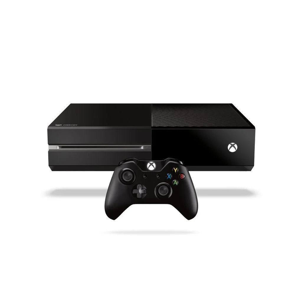 Microsoft Xbox One Original 500GB Gaming Console Black HDMI Cable 2 Controller BOLT AXTION Bundle Used