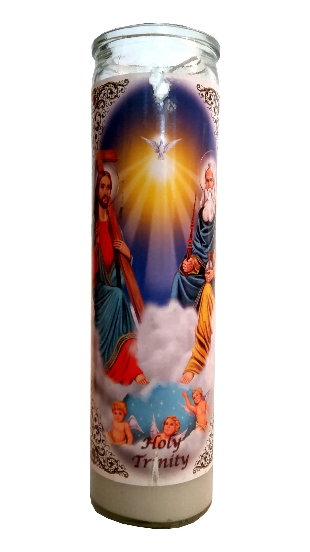Holy Trinity (Sizeantisima Trinidad) Devotional Candle