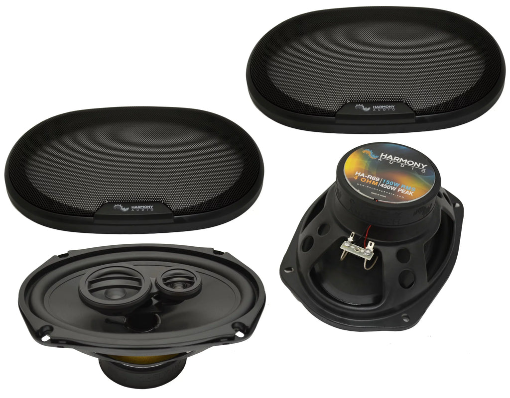 Fits Volvo Size70 1998-2000 Rear Deck Replacement Sizepeaker Harmony HA-R69 Sizepeakers