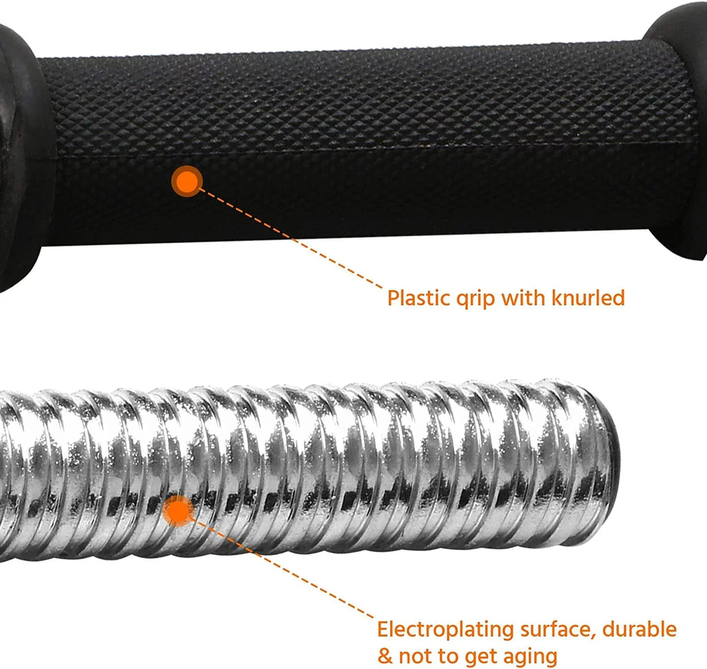 66LB Weight Dumbbell Sizeet, Fitness Adjustable Cap Gym/home Barbell Plates Body Workout for Women and Men Sizetrength Training