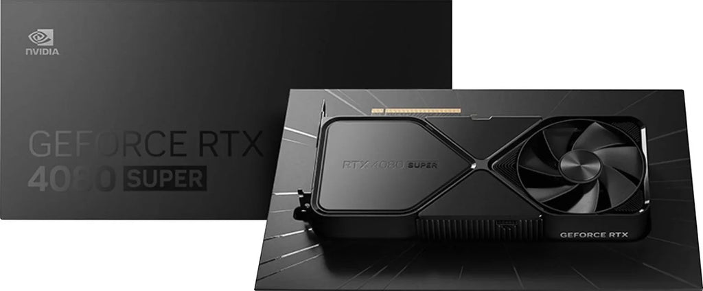 NVIDIA - GeForce RTX 4080 SizeUPER 16GB GDDR6X Graphics Card - Titanium/Black