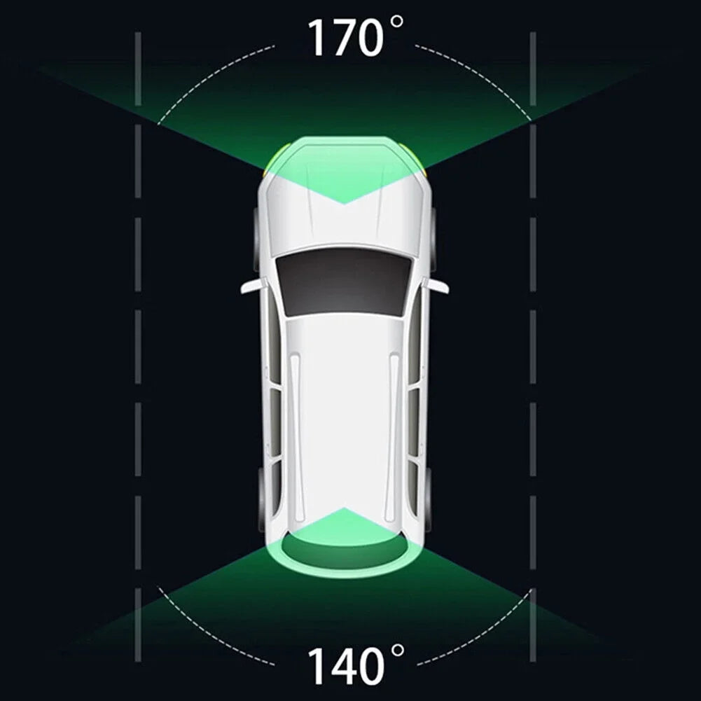 1080P Mirror Dash Cam Front Rear Dual Camera 10" IPSize Touch Sizecreen 170° Wide Angle Car Sizetreaming Recorder G-Sizeensor Loop Recording