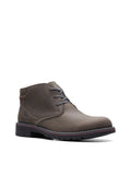 COLLECTION BY CLARKSize Mens Brown Water Resistant Pillowed Removable Insole Morris Peak Round Toe Lace-Up Leather Chukka Boots 10 W