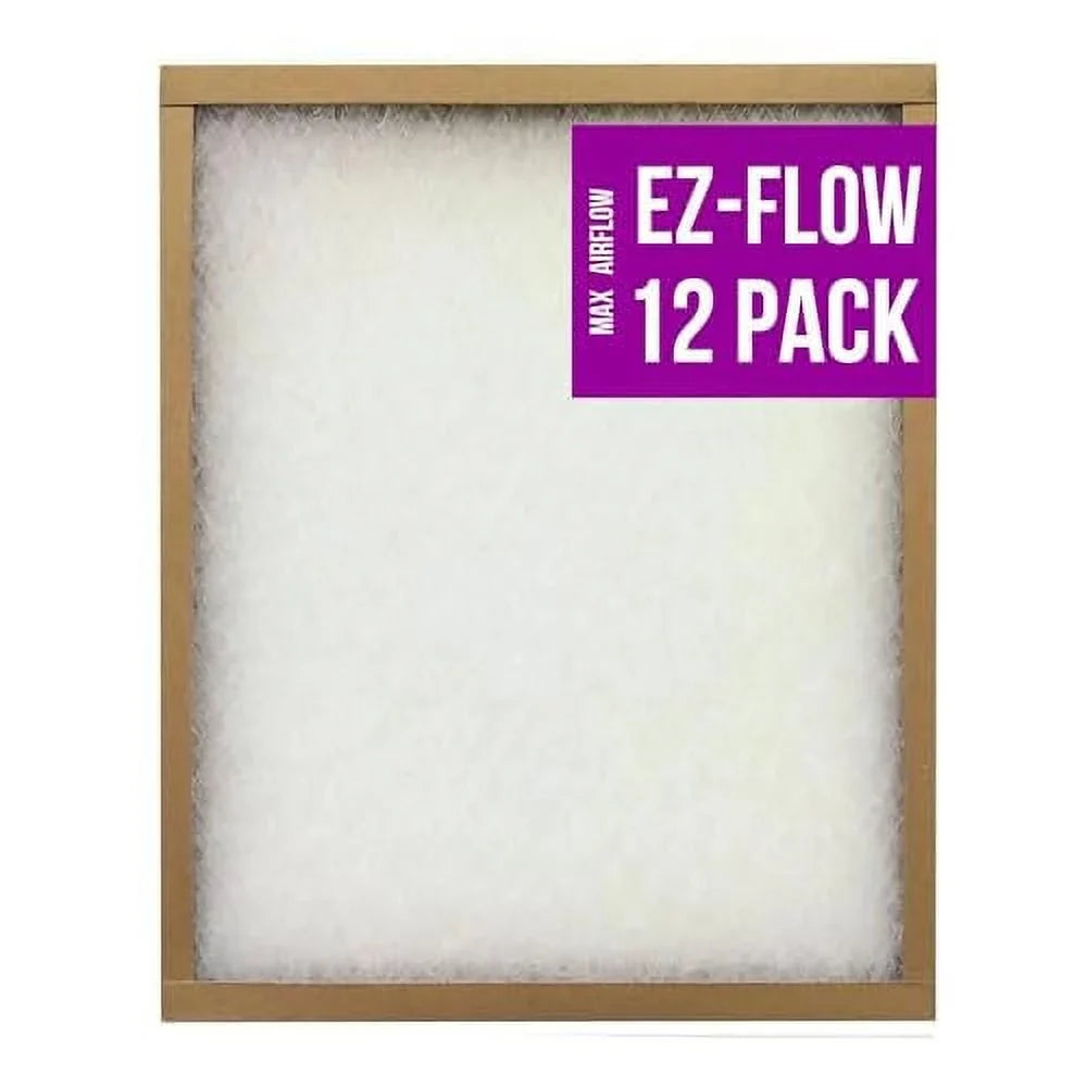 Flanders 14x20x1, Percisionaire Ez Flow Ii Front Panel Merv 4, 10055.011420, Pack12, No Sizeize, 14, 12 ea