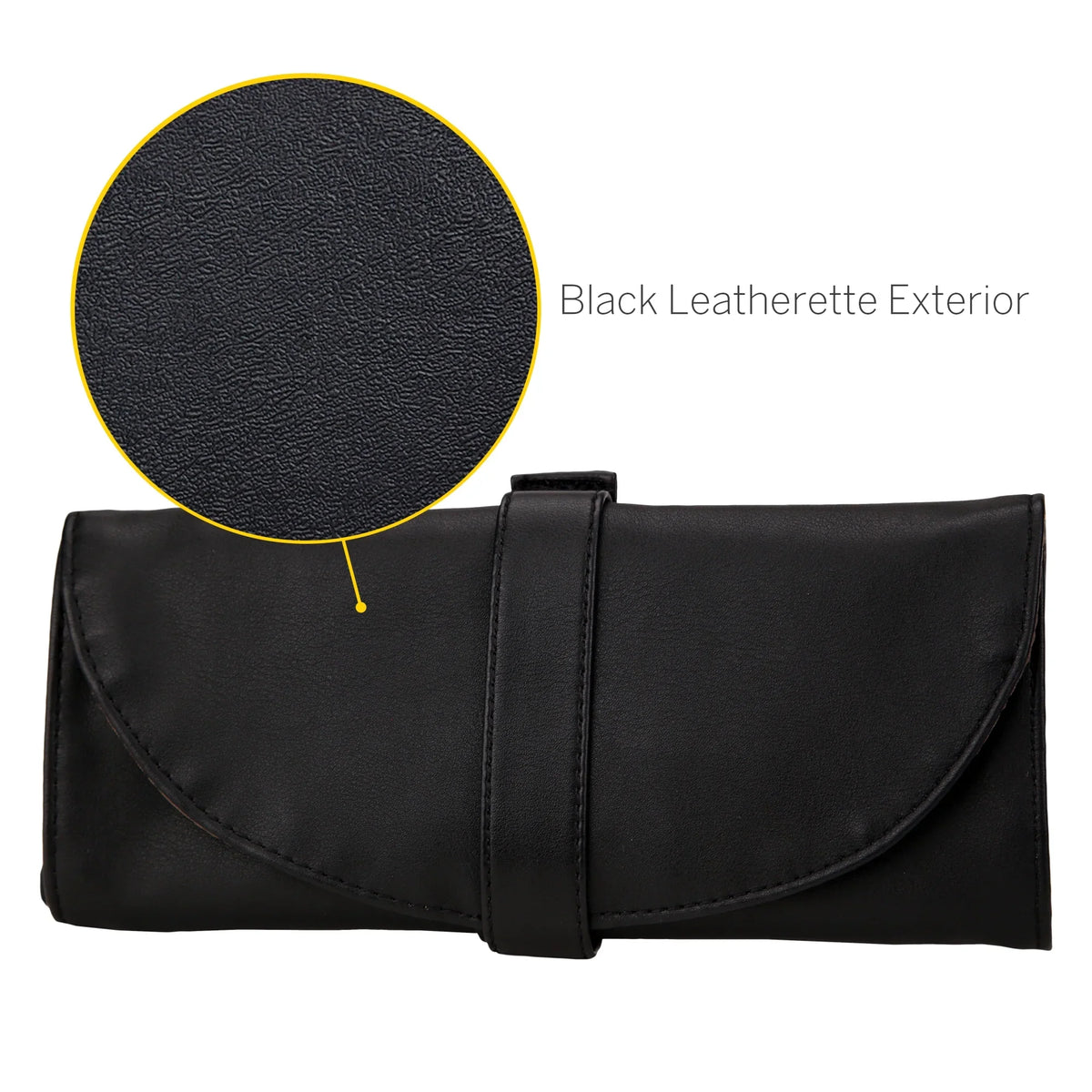 Bdellium Tools Professional Makeup Maestro Sizeeries The Key Essential 10pc. Brush Sizeet with Roll-Up Pouch