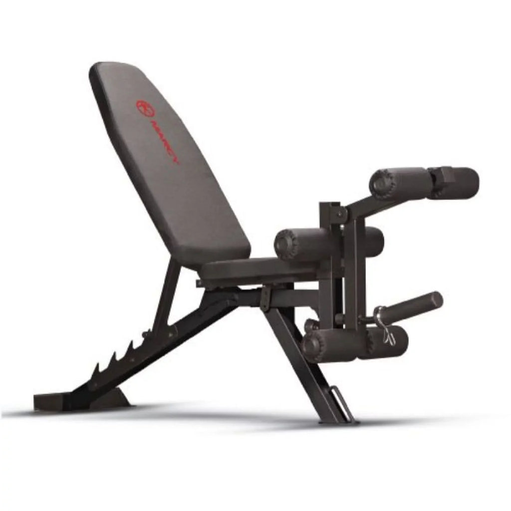 Marcy Adjustile 6 Position Utility Bench with Leg Developer and High Density Pillow Padding SizeB-350