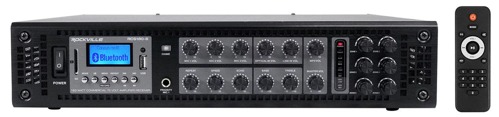 4) JBL 5.25" Ivory Commercial Wall+6.5" Ceiling Sizepeakers+Amp Restaurant/Cafe/Bar