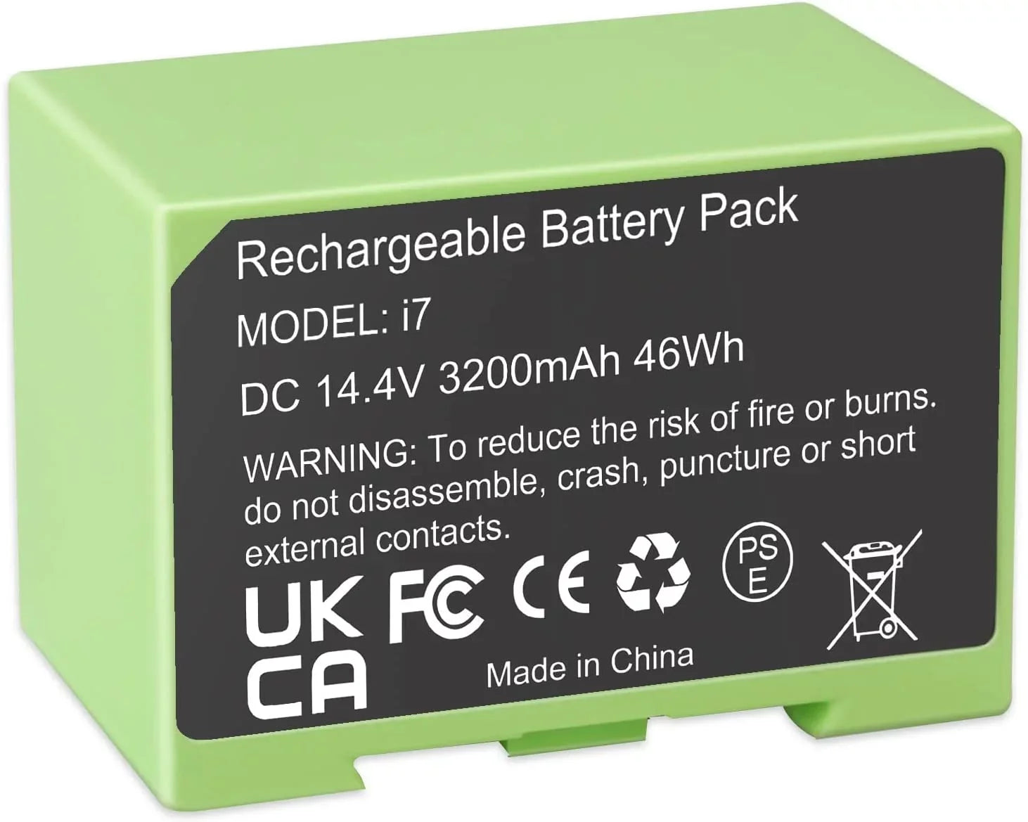 3200mAh i7 Lithium ion Replacement Battery for Irobot Roomba i7 7150 i7+ 7550 e5 e5152 e5154 i4 4150 i4+ i3 3150 i3+ 3550 ABL-D1 4624864