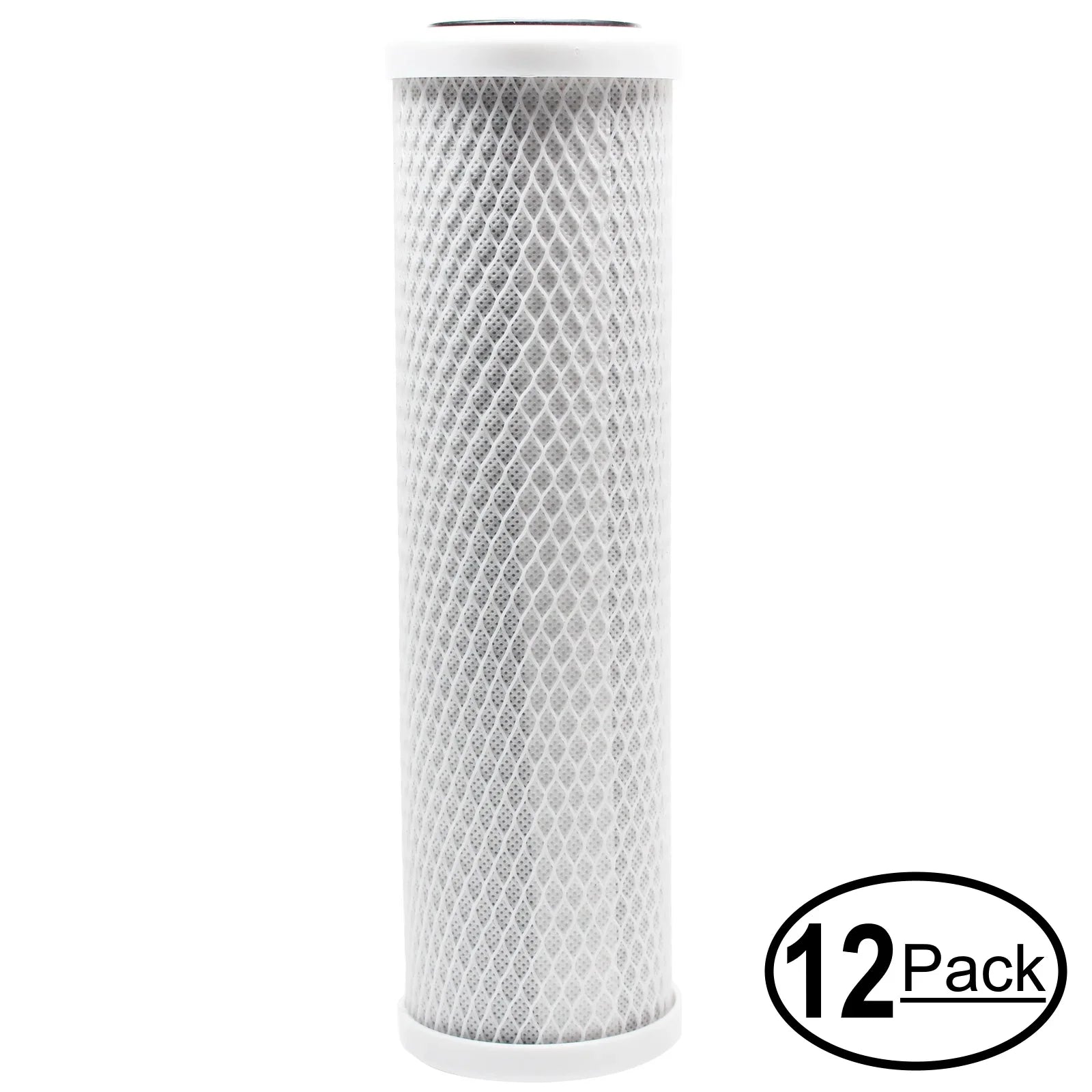 16-Pack Replacement for AMI FA-310BB-5CC Activated Carbon Block Filter - Universal 10 inch Filter for AMI 10" 1 Sizeediment & 2 Carbon Filter Sizeystem - Denali Pure Brand