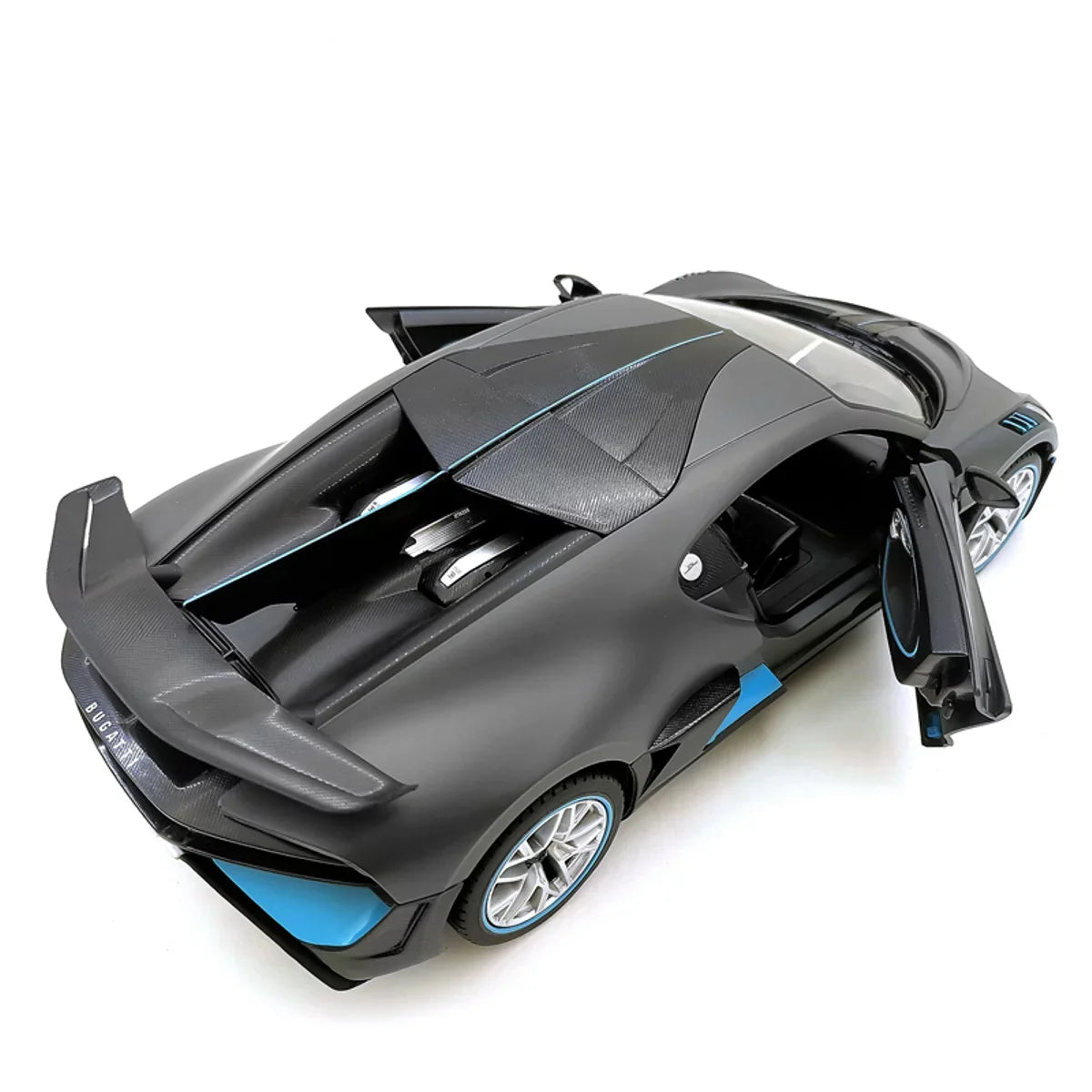CISize 98000-G RC 1-14 Bugatti Divo Model Car, Gray