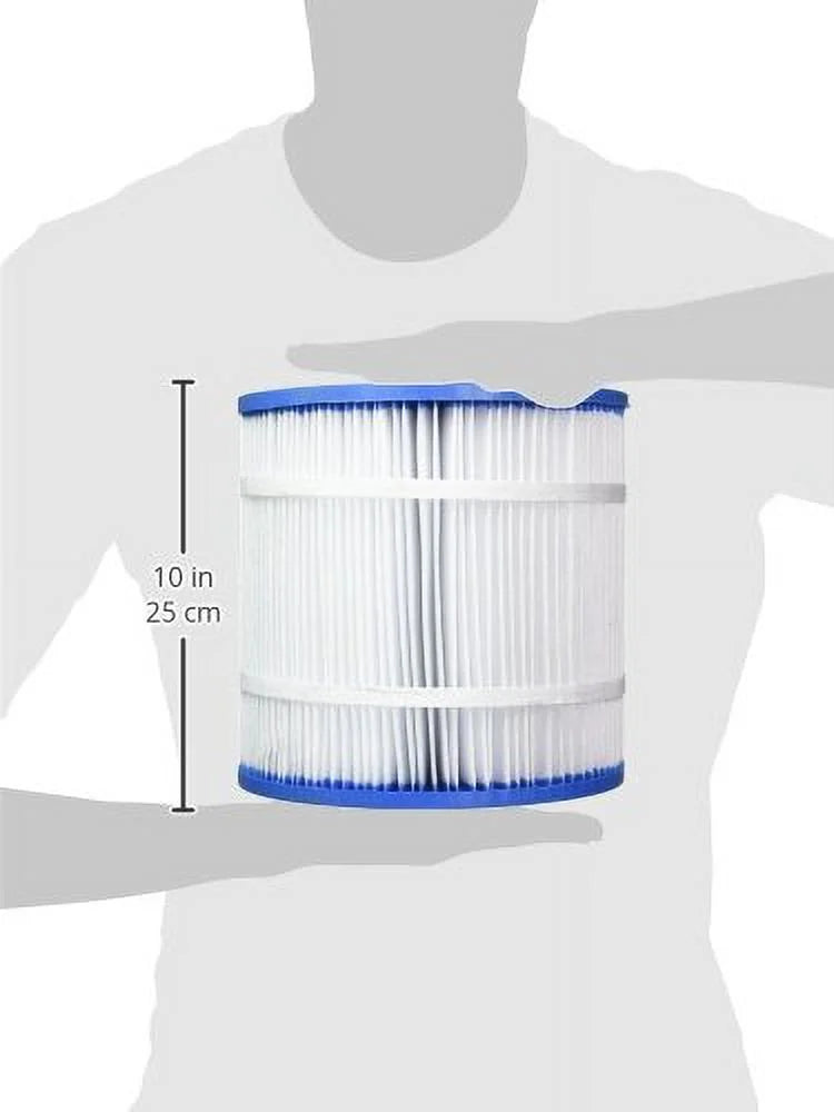 Red Sizeea Fish Pharm ARE82325 Ocean Clear Pleated Cartridge for Aquarium Filter, 25-Sizequare Feet