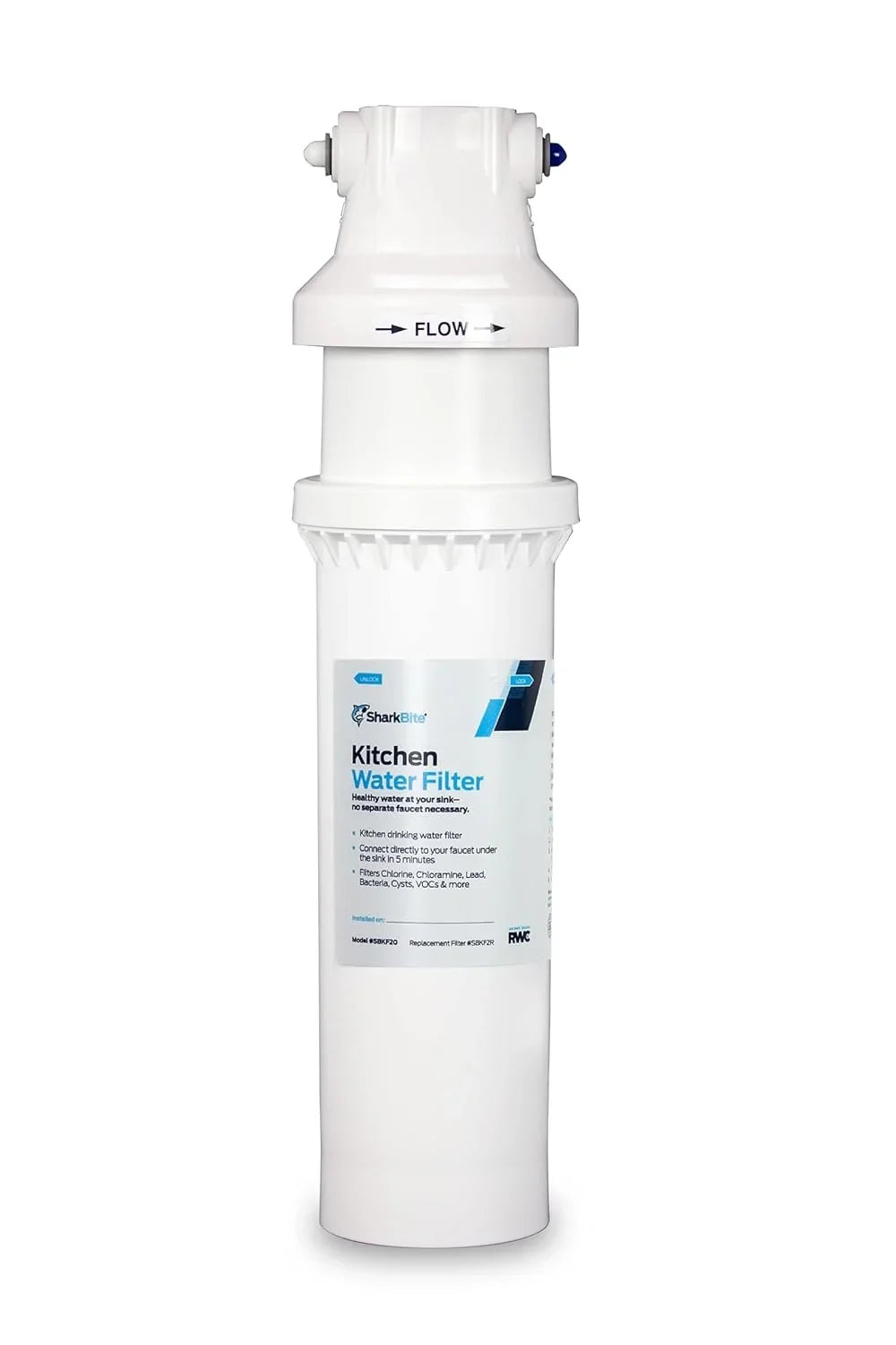 JIAH Kitchen Water Filtration Sizeystem Replacement Filter, SizeBKF2R