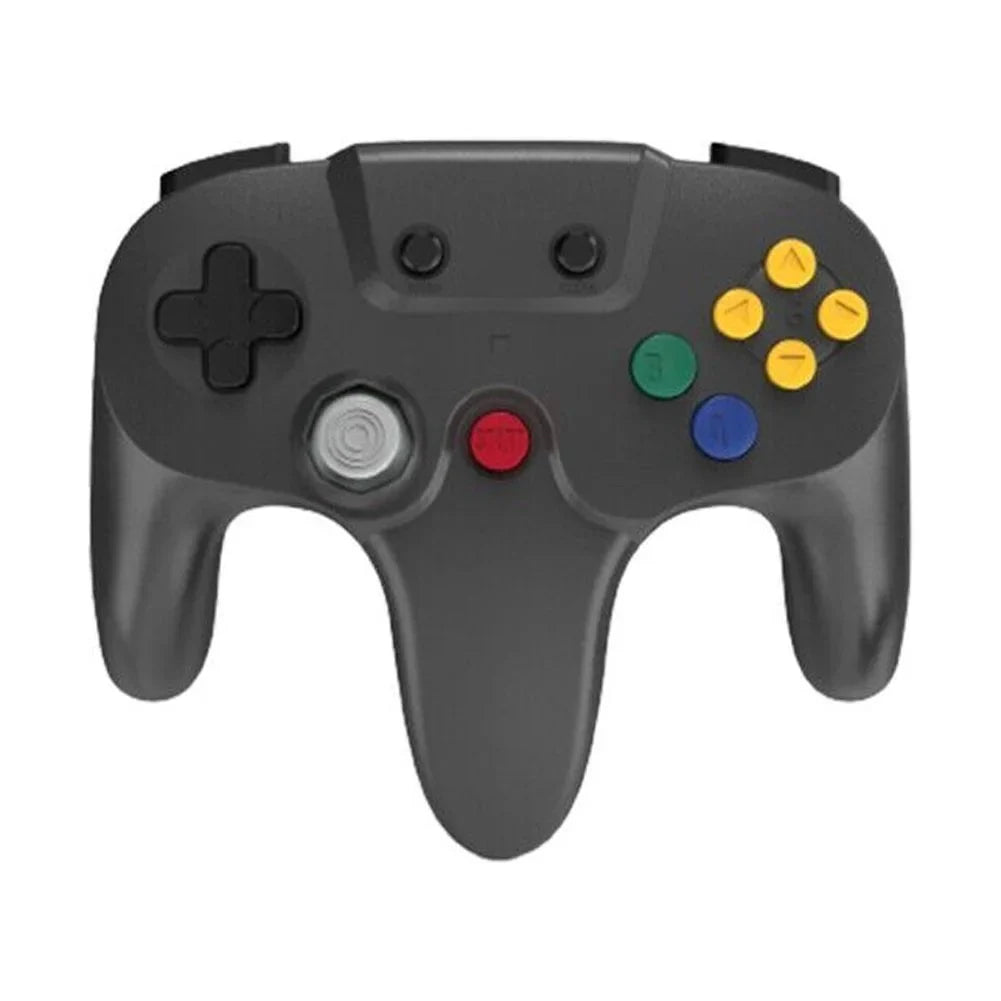 USize 2.4G Wireless N64 Controller Rechargeable Gamedpad Rumble Pak for Nintendo 64