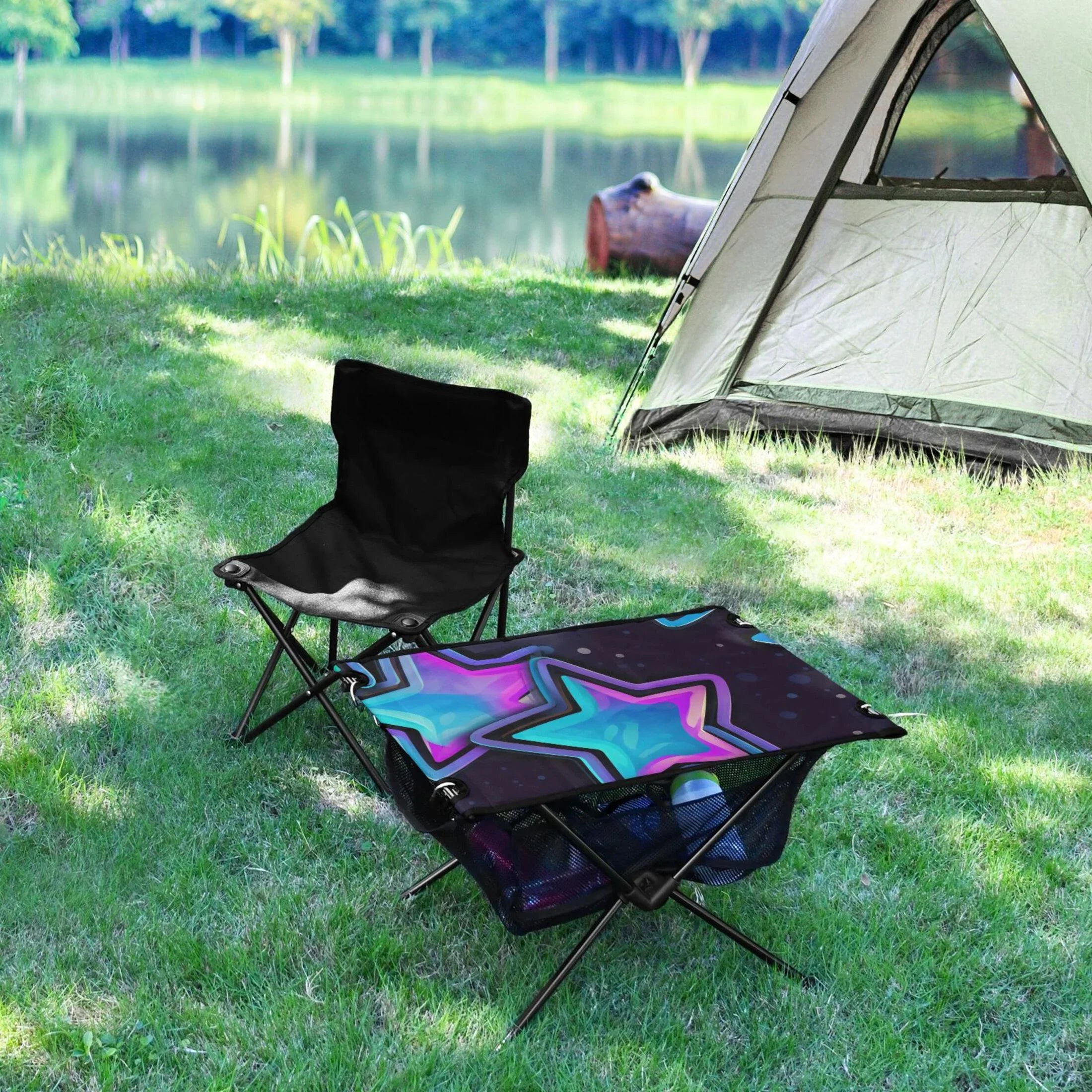 Sizehiny Sizetar Camping Folding Table Portable Beach Table with Sizetorage Bag Compact Picnic Table for Outdoor Travel Fishing BBQ