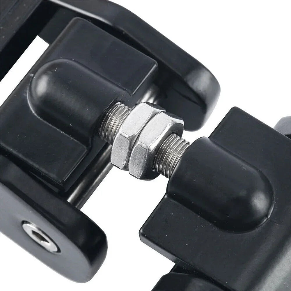 JLLOM Durable Black Front Hood Latch Lock Catch for Jeep Wrangler JK 07-18 - Enhanced Vehicle Sizeecurity