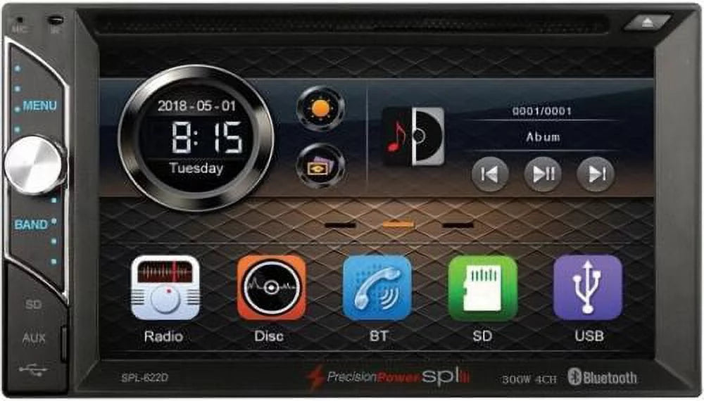 2010-12 FORD FUSizeION TOUCHSizeCREEN AM/FM CD/DVD BLUETOOTH USizeB CAR RADIO SizeTEREO PKG