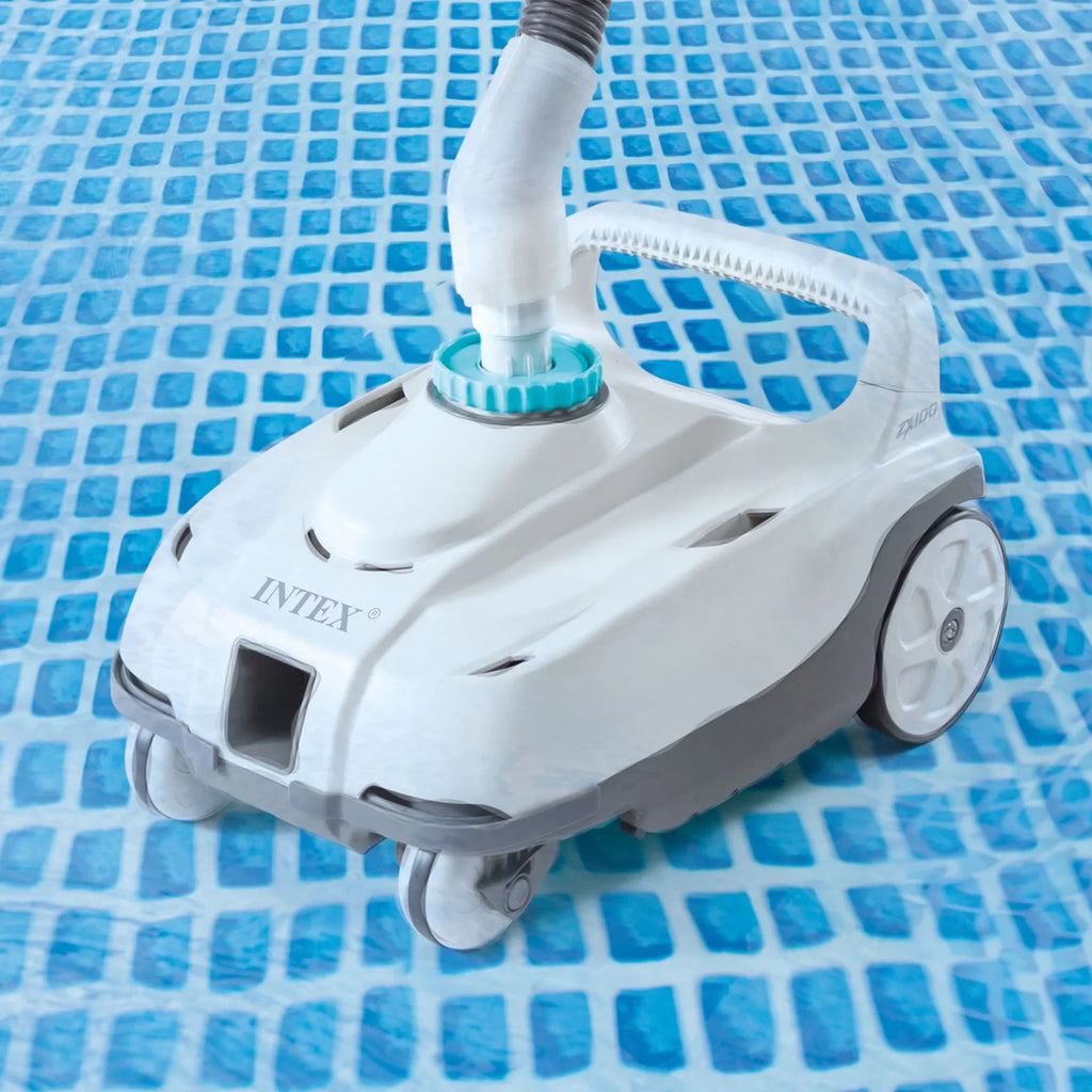 Intex ZX100 Automatic Pressure Sizeide Pool Cleaner with Pool Sizeand Filter Pump