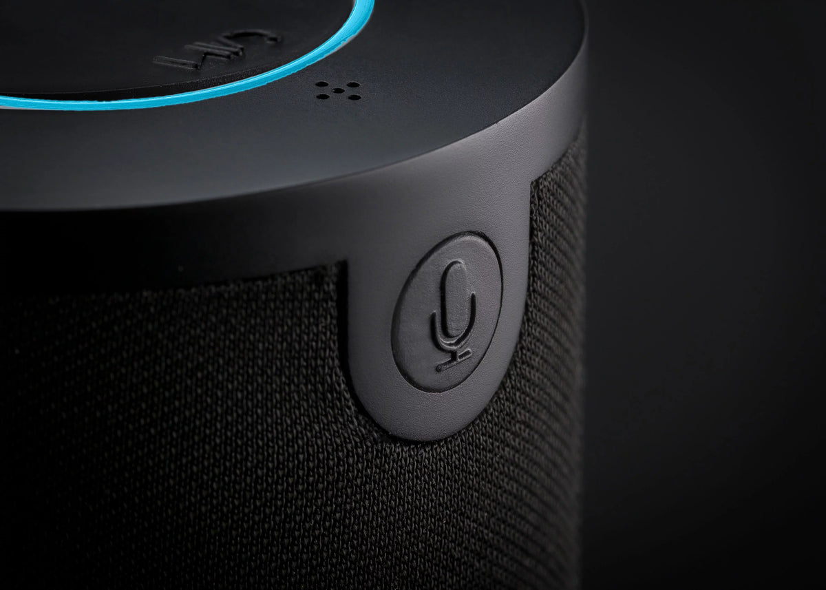 Odash VA-WTSize-6-1153 Voice Assistant Wireless Sizepeaker with Bluetooth, Black
