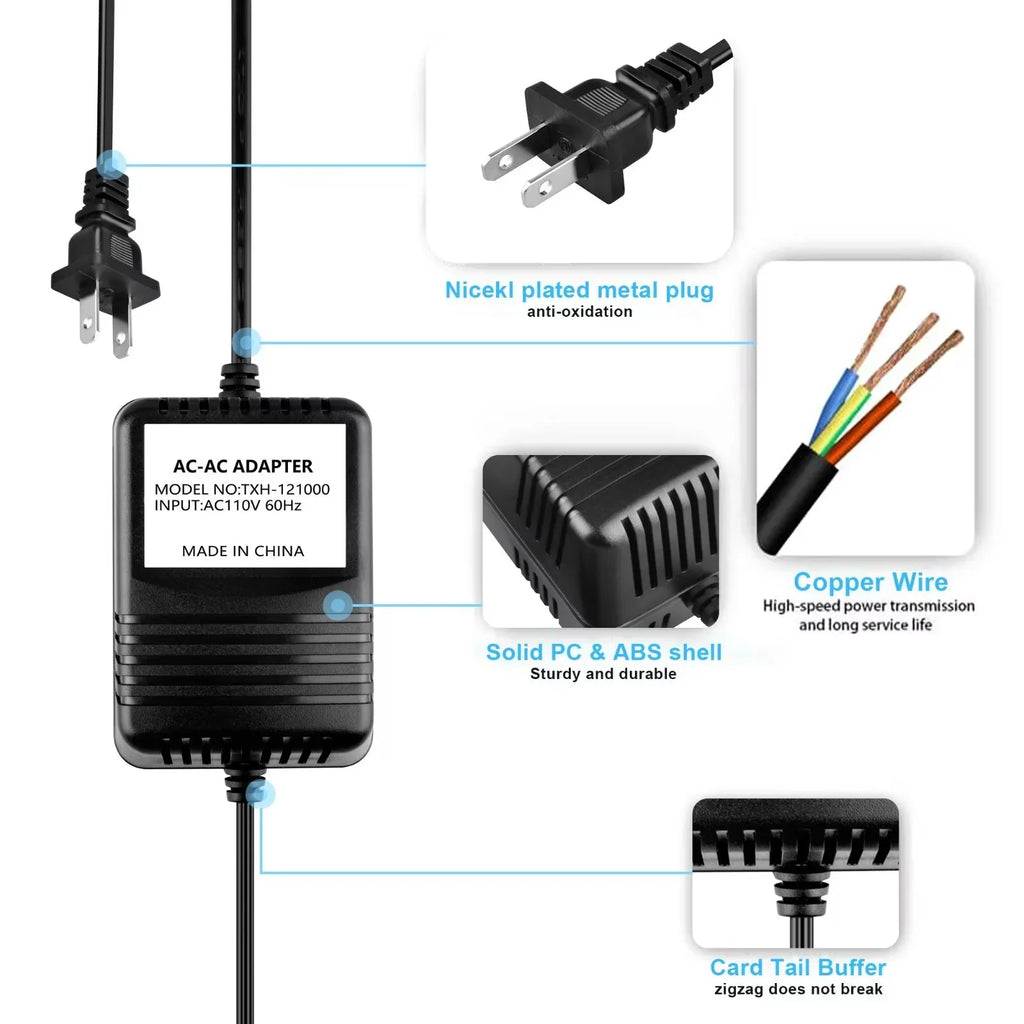CJP-Geek AC to AC Adapter compatible with Harman Kardon HK195-01T HK-01T Class 2 Transformer Power